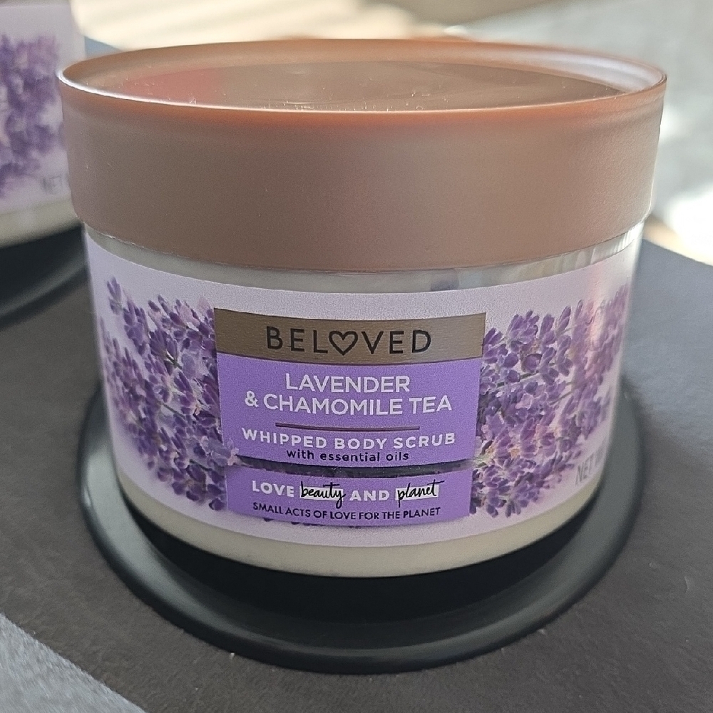 Retired Scent, Lavender & Chamomile Tea Whipped Body Scrub With Essential Oils